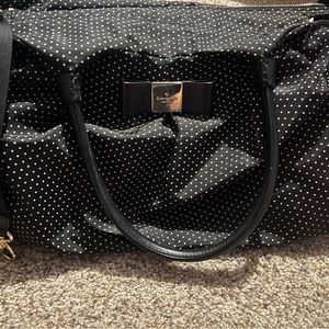 Kate spade diaper bag with changing pad